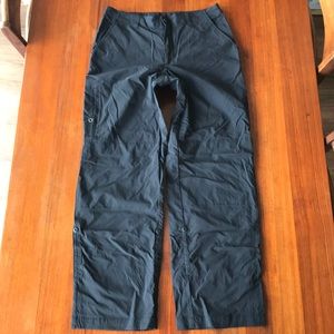 Patagonia Quandry pants roll up size 8 dark gray